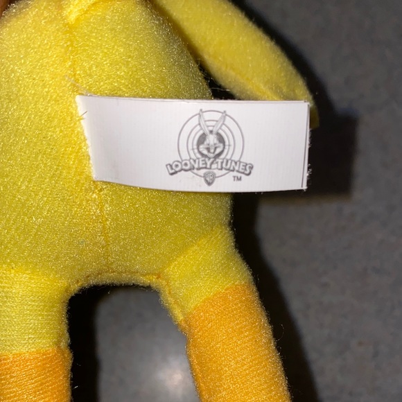 Warner Bros. Toys Looney Tunes Tweety Bird Plush 3 Inches Tall